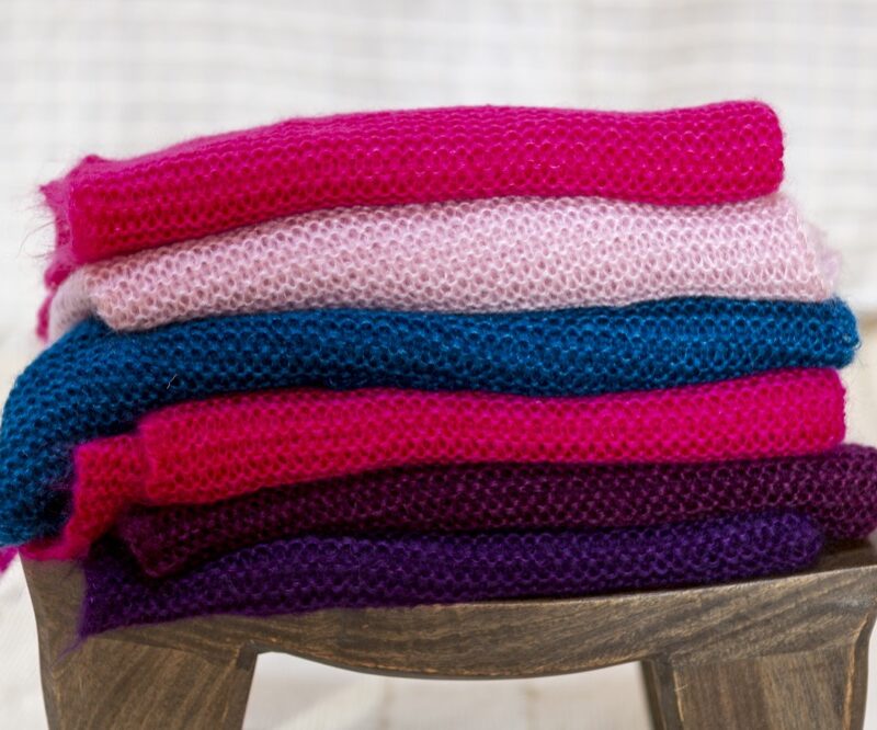 Trendy écharpe triangle