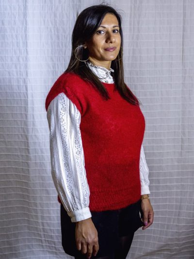 Pull sans manches